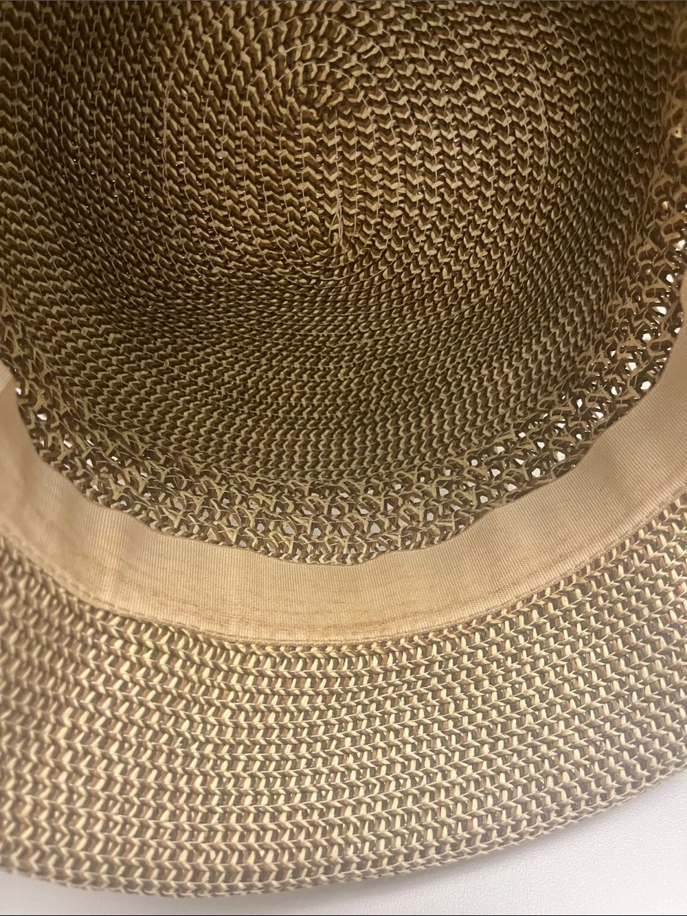 Nine West Natural Straw Sun Hat